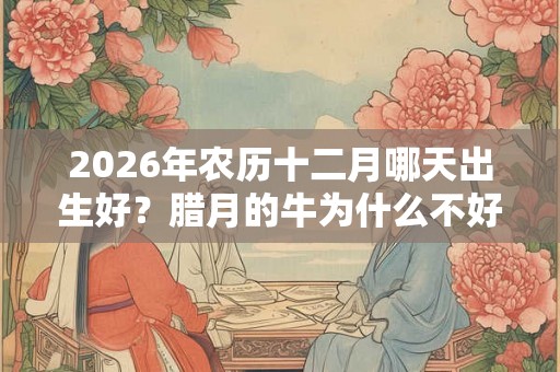 2026年农历十二月哪天出生好？腊月的牛为什么不好？