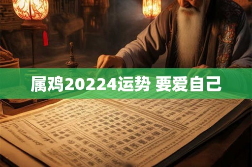 属鸡20224运势 要爱自己