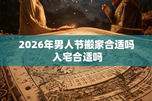2026年男人节搬家合适吗 入宅合适吗