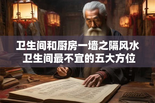 卫生间和厨房一墙之隔风水 卫生间最不宜的五大方位