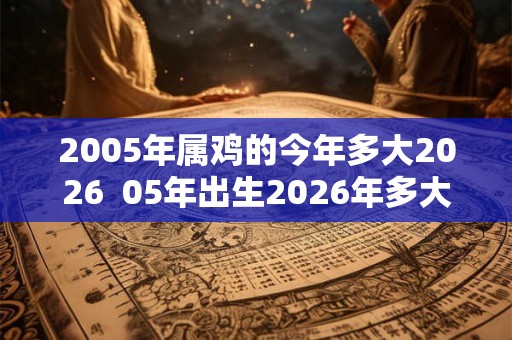2005年属鸡的今年多大2026  05年出生2026年多大年龄