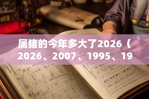 属猪的今年多大了2026（2026、2007、1995、1983、1971）