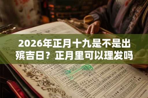 2026年正月十九是不是出殡吉日？正月里可以理发吗？