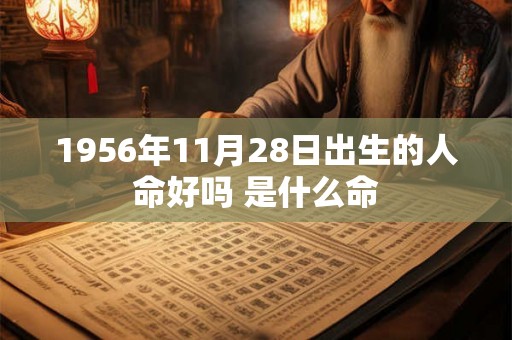 1956年11月28日出生的人命好吗 是什么命