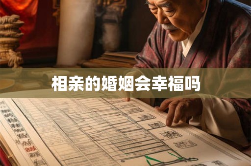 相亲的婚姻会幸福吗