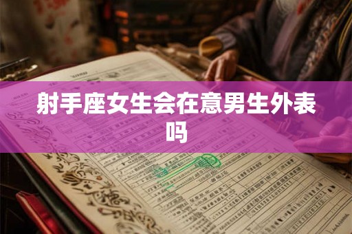 射手座女生会在意男生外表吗