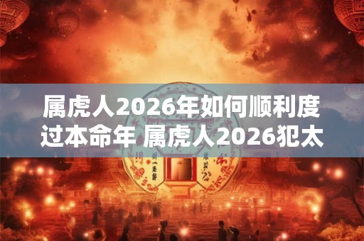 属虎人2026年如何顺利度过本命年 属虎人2026犯太岁怎么破 属虎人2026年如何顺利度过本命年 属虎人2026犯太岁怎么破