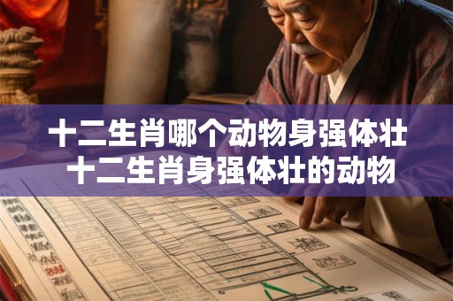 十二生肖哪个动物身强体壮 十二生肖身强体壮的动物 十二生肖哪个动物身强体壮 十二生肖身强体壮的动物
