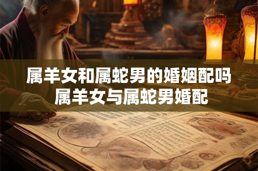属羊女和属蛇男的婚姻配吗 属羊女与属蛇男婚配 属羊女和属蛇男的婚姻配吗 属羊女与属蛇男婚配