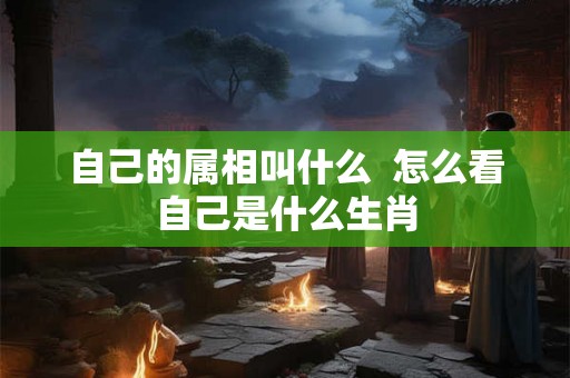 自己的属相叫什么  怎么看自己是什么生肖
