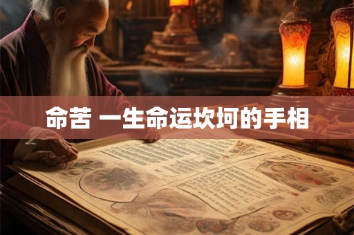 命苦 一生命运坎坷的手相
