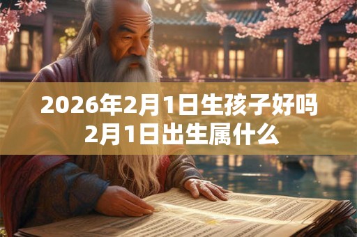 2026年2月1日生孩子好吗 2月1日出生属什么 2026年2月1日生孩子好吗 2月1日出生属什么