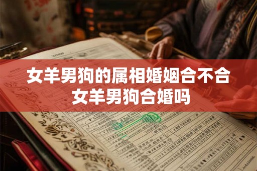 女羊男狗的属相婚姻合不合 女羊男狗合婚吗