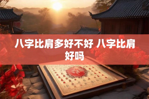八字比肩多好不好 八字比肩好吗 八字比肩多好不好 八字比肩好吗