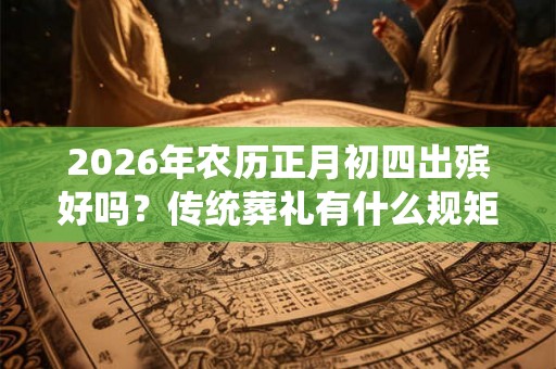 2026年农历正月初四出殡好吗？传统葬礼有什么规矩