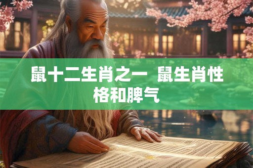 鼠十二生肖之一 鼠生肖性格和脾气 鼠十二生肖之一 鼠生肖性格和脾气