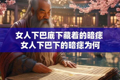 女人下巴底下藏着的暗痣 女人下巴下的暗痣为何