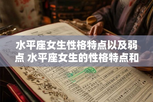 水平座女生性格特点以及弱点 水平座女生的性格特点和弱点是什么 水平座女生性格特点以及弱点 水平座女生的性格特点和弱点是什么