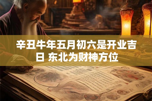 辛丑牛年五月初六是开业吉日 东北为财神方位