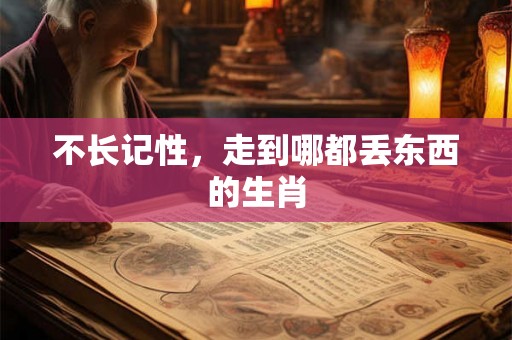 不长记性,走到哪都丢东西的生肖 不长记性,走到哪都丢东西的生肖