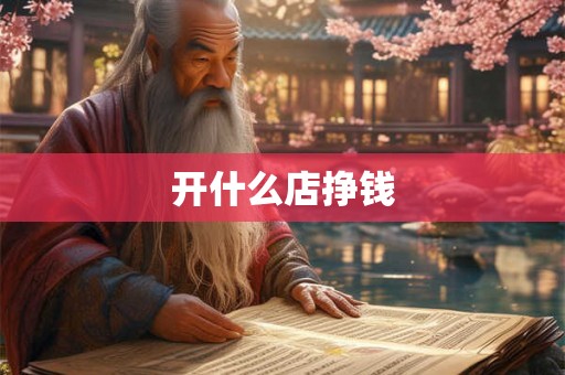 开什么店挣钱 开什么店挣钱