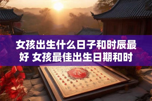 女孩出生什么日子和时辰最好 女孩最佳出生日期和时间