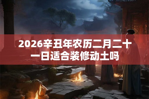 2026辛丑年农历二月二十一日适合装修动土吗