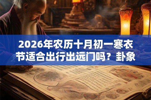 2026年农历十月初一寒衣节适合出行出远门吗？卦象如何？