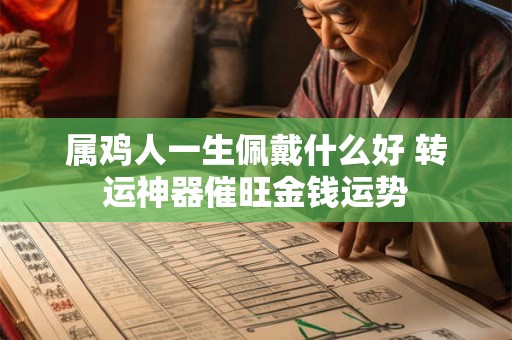 属鸡人一生佩戴什么好 转运神器催旺金钱运势