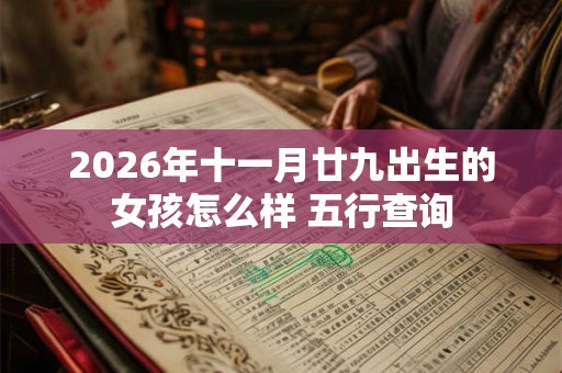 2026年十一月廿九出生的女孩怎么样 五行查询