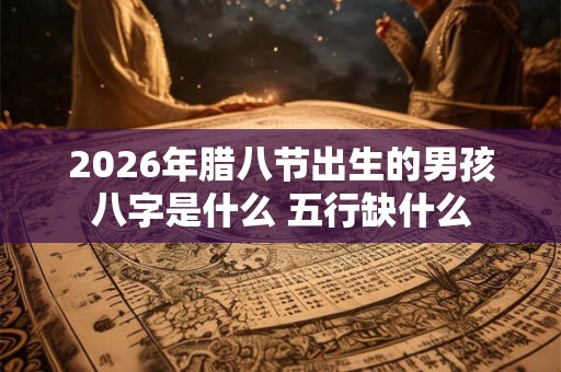 2026年腊八节出生的男孩八字是什么 五行缺什么 2026年腊八节出生的男孩八字是什么 五行缺什么