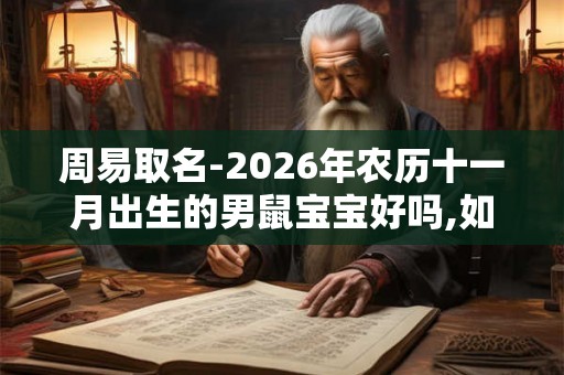 周易取名-2026年农历十一月出生的男鼠宝宝好吗,如何八字取名