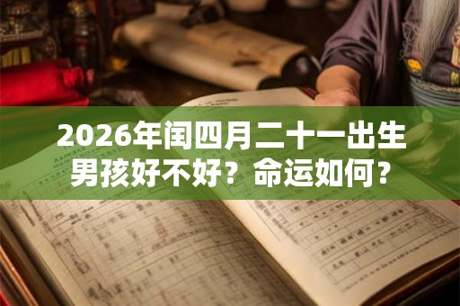2026年闰四月二十一出生男孩好不好？命运如何？