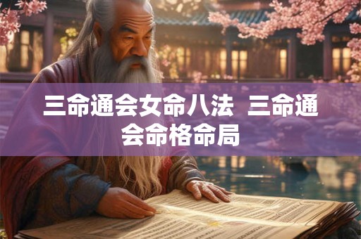 三命通会女命八法  三命通会命格命局