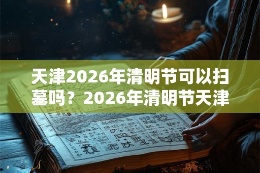 天津2026年清明节可以扫墓吗？2026年清明节天津暂停扫墓