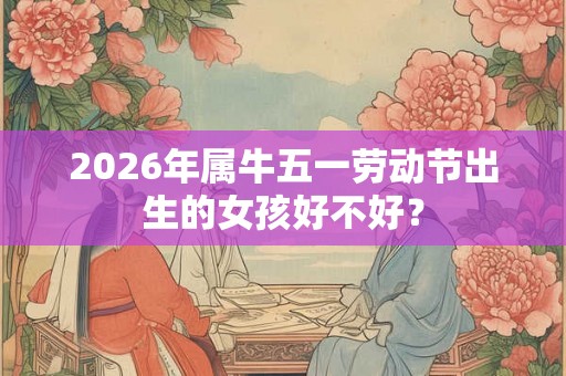 2026年属牛五一劳动节出生的女孩好不好？