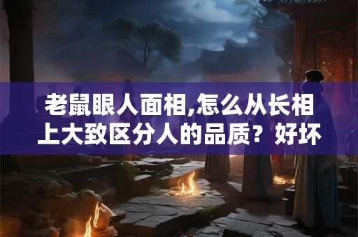 老鼠眼人面相,怎么从长相上大致区分人的品质?好坏? 老鼠眼人面相,怎么从长相上大致区分人的品质?好坏?