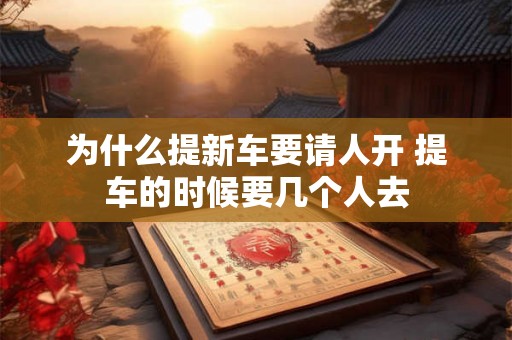 为什么提新车要请人开 提车的时候要几个人去 为什么提新车要请人开 提车的时候要几个人去