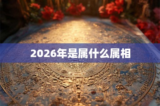 2026年是属什么属相
