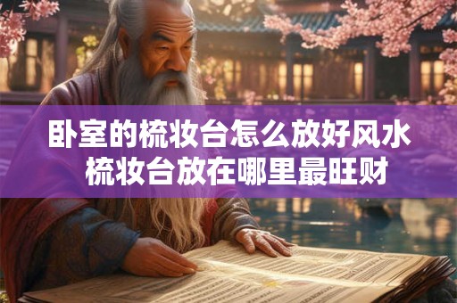 卧室的梳妆台怎么放好风水  梳妆台放在哪里最旺财
