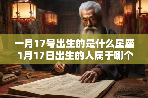 一月17号出生的是什么星座 1月17日出生的人属于哪个星座 一月17号出生的是什么星座 1月17日出生的人属于哪个星座
