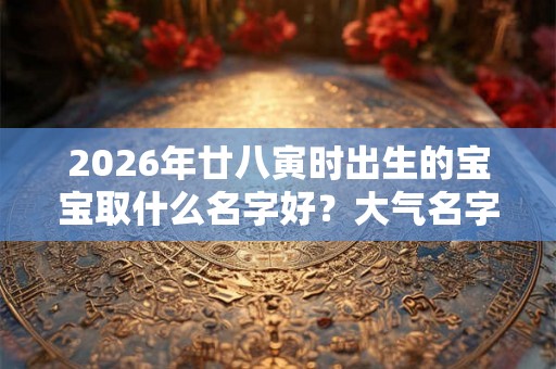 2026年廿八寅时出生的宝宝取什么名字好？大气名字精选