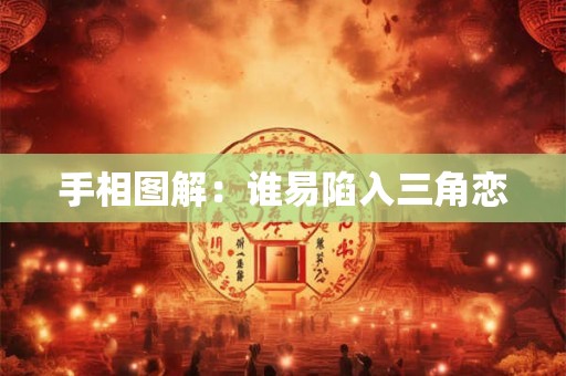 手相图解：谁易陷入三角恋