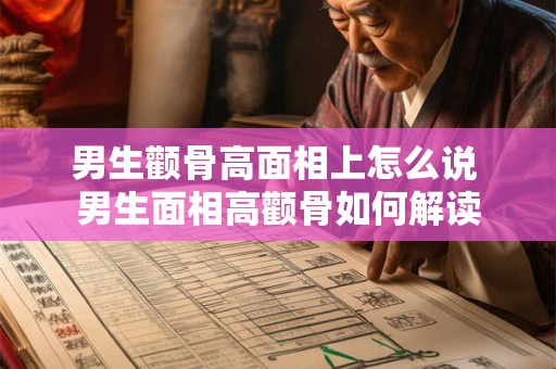男生颧骨高面相上怎么说 男生面相高颧骨如何解读 男生颧骨高面相上怎么说 男生面相高颧骨如何解读