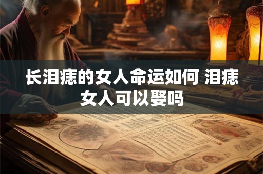 长泪痣的女人命运如何 泪痣女人可以娶吗