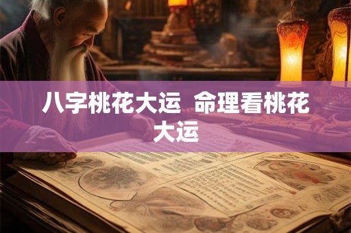 八字桃花大运  命理看桃花大运