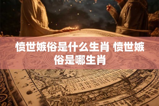 愤世嫉俗是什么生肖 愤世嫉俗是哪生肖 愤世嫉俗是什么生肖 愤世嫉俗是哪生肖