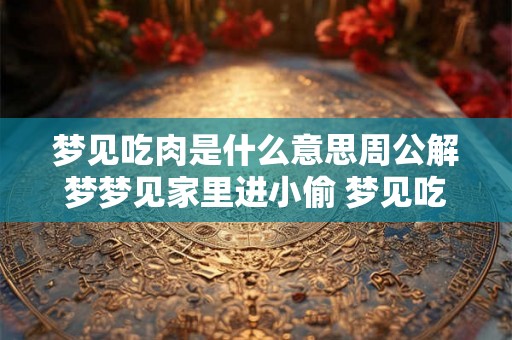 梦见吃肉是什么意思周公解梦梦见家里进小偷 梦见吃肉和家里进小偷的含义