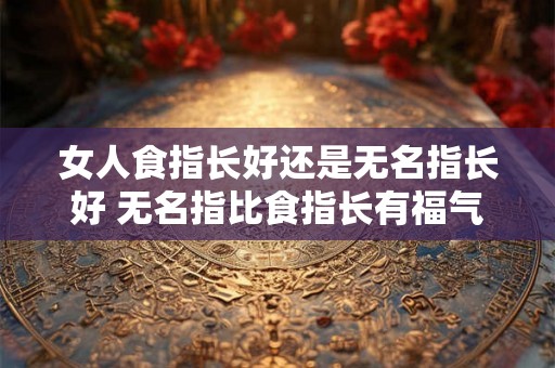女人食指长好还是无名指长好 无名指比食指长有福气