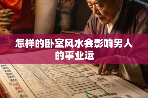 怎样的卧室风水会影响男人的事业运